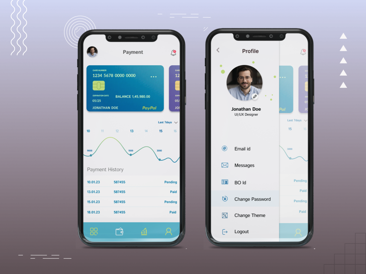 Payment app credit card
