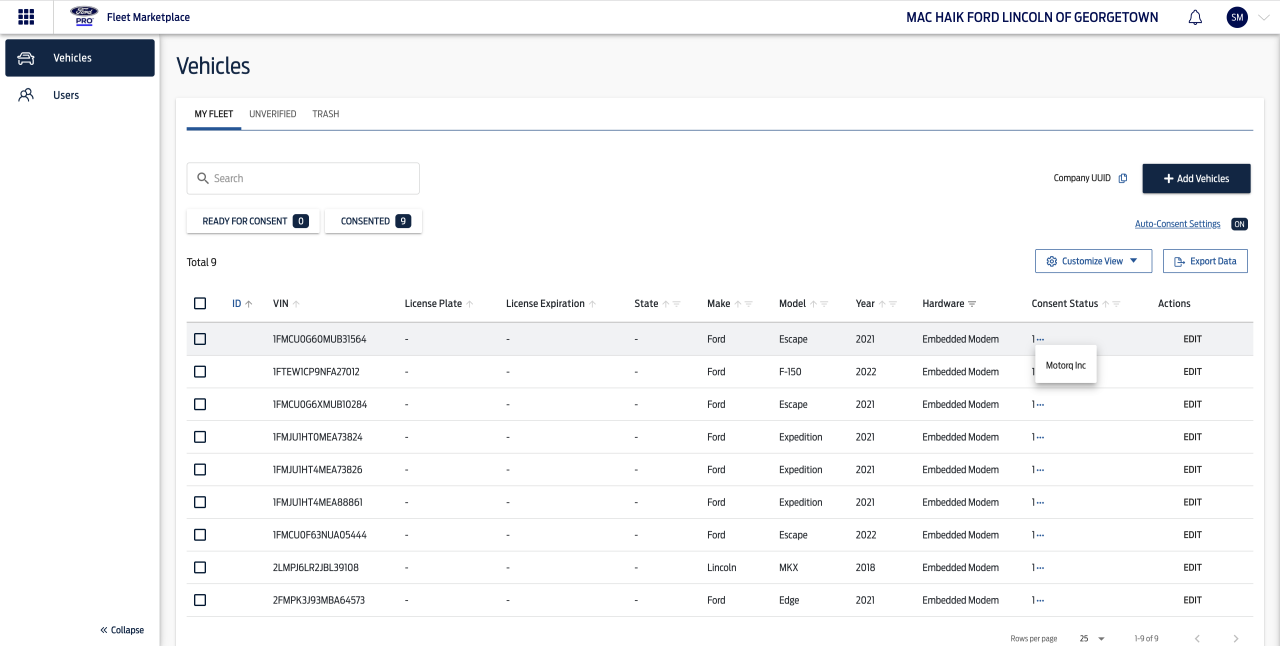 Ford pro telematics drive app