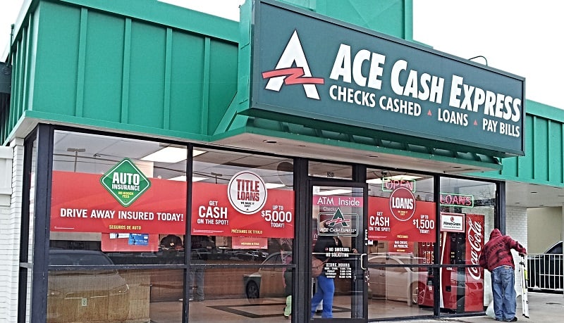 Ace cash express online payment
