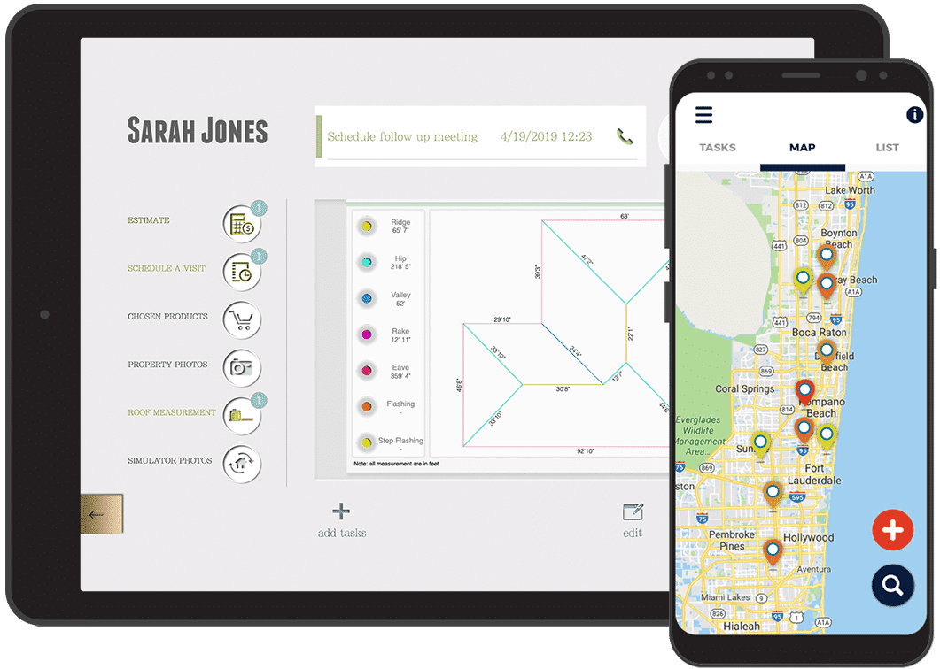 Roofing CRM - Stay Organized On-The-Go | Best roofing CRM software Crm software for roofing contractors Commercial