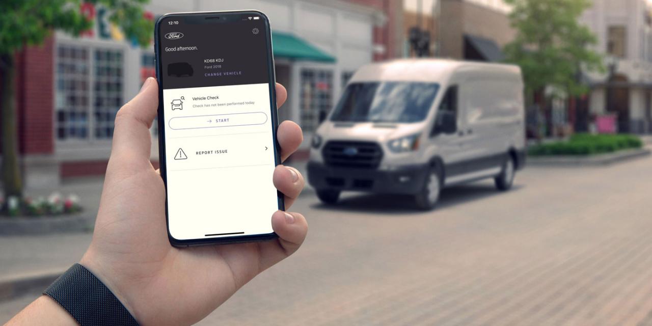 Ford pro telematics drive app