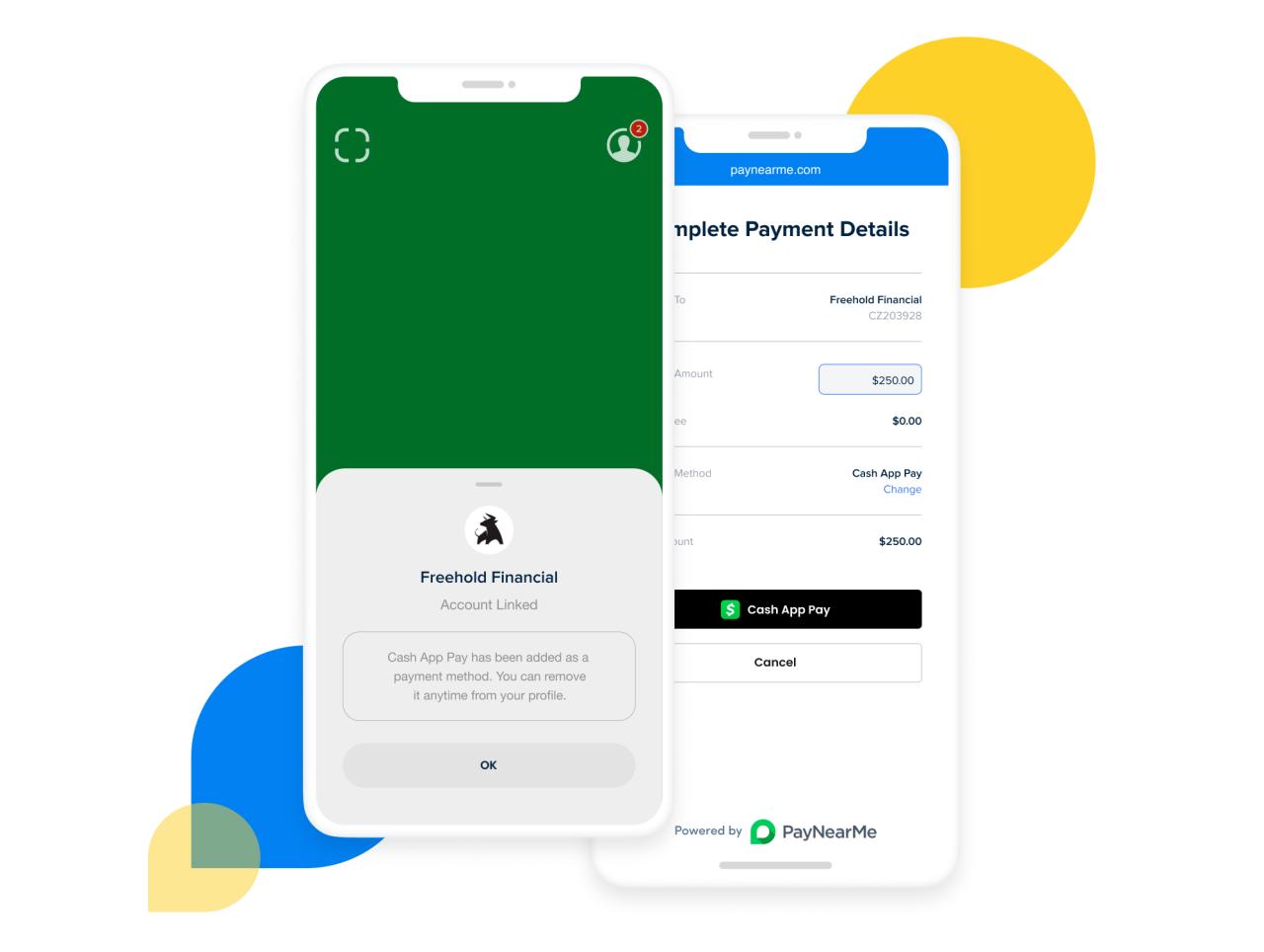 Cash app payments