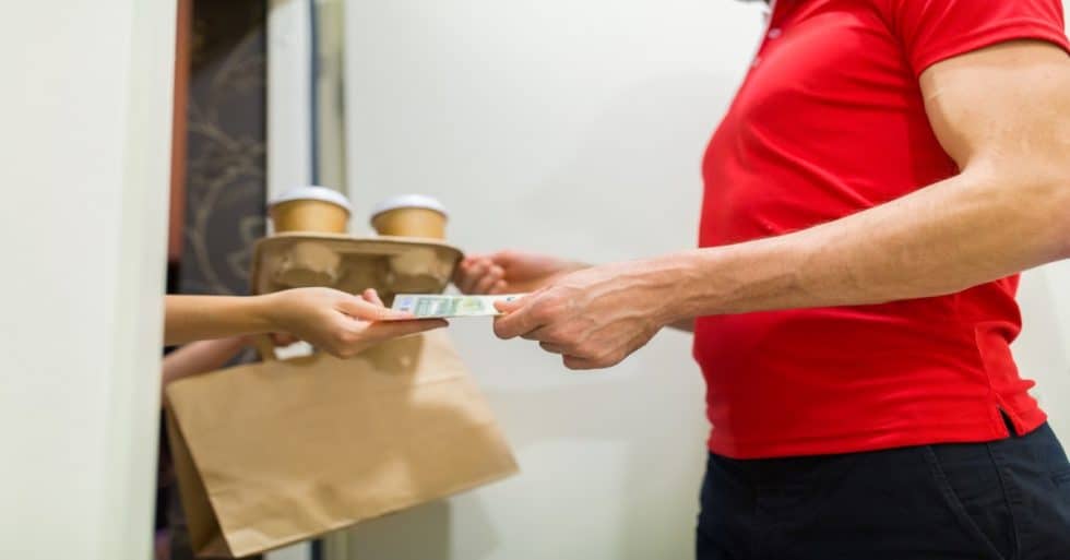 Food delivery near me cash payment