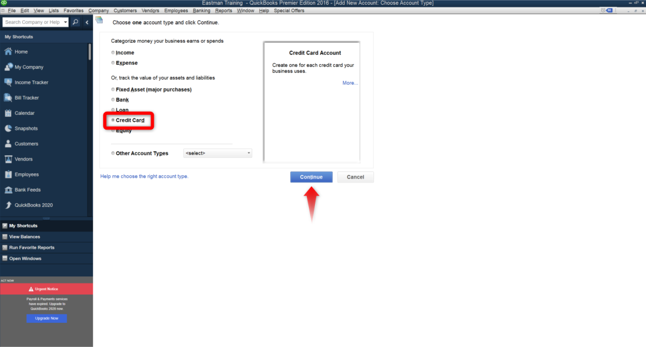 Card quickbooks credit payments account store or payment online preference cannot than one Quickbooks credit card payment