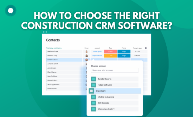 Contractor software crm	Informational