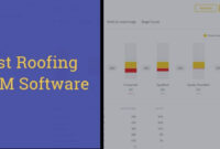 Best roofing crm software	Commercial