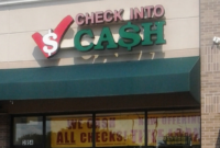 Check into cash online payment