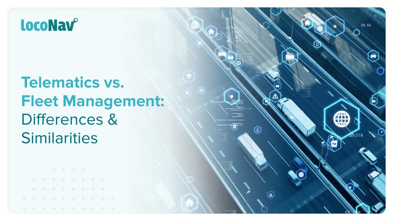 Telematics fleet tracking
