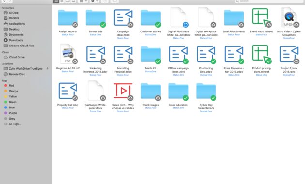 Zoho work drive
