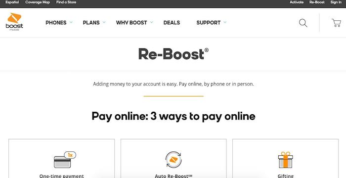 Payment plans for boost mobile