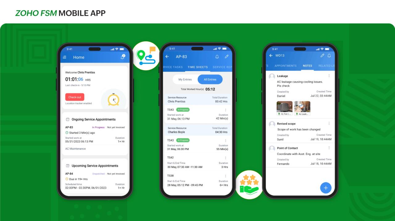 Zoho fsm